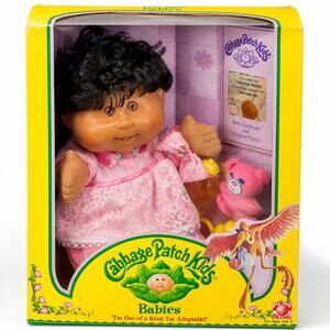 NIB Cabbage Patch Kids Babies Caterina Emily Doll Sealed Box Adoption Papers